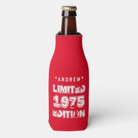 40. Geburtstag 1975 Limited Edition Custom A01 RED