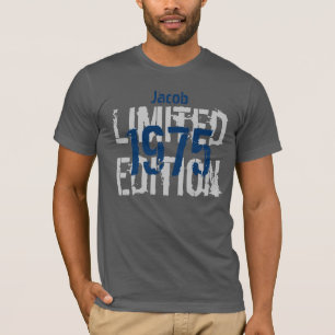 40. Geburtstag 1975 Limited Edition Custom V6A T-Shirt