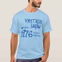 40. Geburtstag 1976 oder IRGENDEIN JAHR Vintager