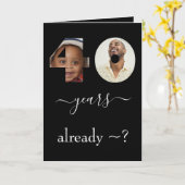 40. Geburtstag 2 Bildvorlagenkarte Karte (Gelbe Blume)