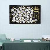 40. Geburtstag 40 Gründe für unsere Liebe Banner (Messeveranstaltung)