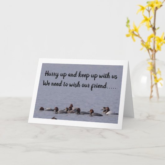 **40. GEBURTSTAG AUS DEM GANG KARTE (Gelbe Blume)