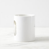 40. Geburtstag Benutzerdefiniertes Foto Kaffeetasse (Mittel)