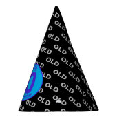 40. Geburtstag Black Funny Alt 40 Partyhütchen (Rechts)