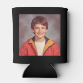 40. Geburtstag Black Gold Instagram Foto Dosenkühler (Rückseite)