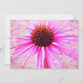 40. Geburtstag Blumenladen Foto Einladung (Rückseite)