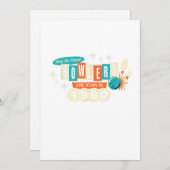 40. Geburtstag Bowler Funny Bowling 1980 Vintag Einladung (Vorne/Hinten)