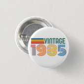 40. Geburtstag Button (Vorne & Hinten)
