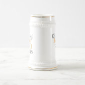 40. Geburtstag Cheers and Biere Geburtstag Bierglas (Mittel)