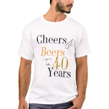 40. Geburtstag Cheers Beers Party