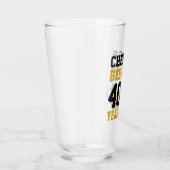 40. Geburtstag Cheers & Biere bis 40 Jahre Glas (Rechts)