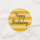 40. Geburtstag Cheers & Biere bis 40 Jahre Konfetti (Klein Vorderseite)