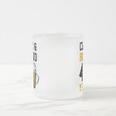 40. Geburtstag Cheers & Biere bis 40 Jahre Mattglastasse (Mittel)