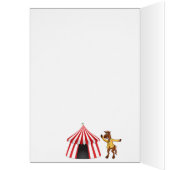 40. Geburtstag 🎈 Clownkarte für Männer (Innen (Links))