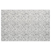40. Geburtstag Cooles Zahlenmuster Schwarz/Weiß Stoff (Yard (91,4 cm))