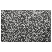 40. Geburtstag Cooles Zahlenmuster Schwarz/Weiß Stoff (Yard (91,4 cm))