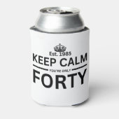 40. Geburtstag Dosenkühler (Kanne Rückseite)