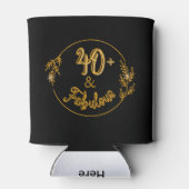 40. Geburtstag Dreaming! Dosenkühler (Rückseite)