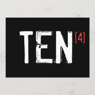 40. Geburtstag - Einladung