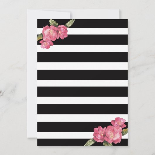 40. Geburtstag Einladung (Rückseite)