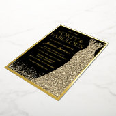 40. Geburtstag Folieneinladung (Gedreht)