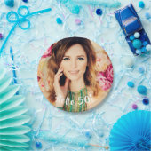 40. Geburtstag Foto Pappteller (Party)