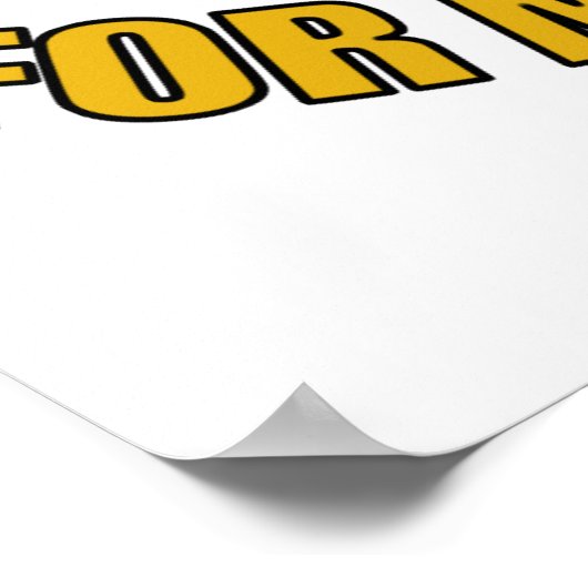 40. Geburtstag Funny Beer Poster (Ecke)