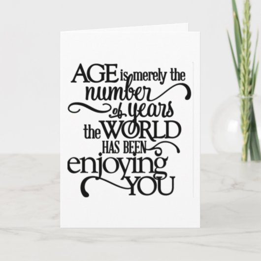 **40.** GEBURTSTAG FÜR EINE SEHR *BESONDERE PERSON KARTE (Vorderseite)