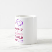 40. Geburtstag für Frauen Kaffeetasse (Mittel)