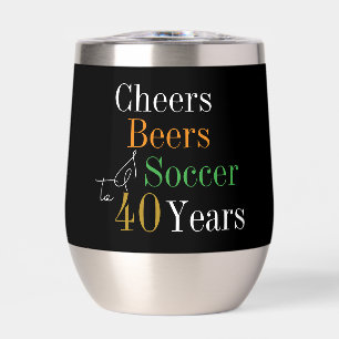 40. Geburtstag Fußball Cheers Beers Party