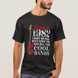 40. Geburtstag - Geboren 1982 I Electric Guitar I T-Shirt