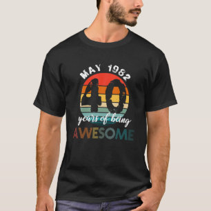 40. Geburtstag Geboren von Mai 1982 - 1982 Geburts T-Shirt