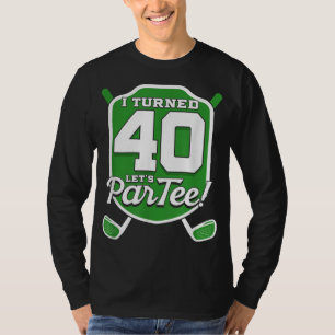 40. Geburtstag Golfer Golfing 40 Tage Golf Player T-Shirt