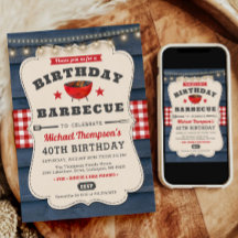 40. Geburtstag GRILLEN Summer Barbecue Party