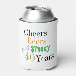 40. Geburtstag Halloween Halloween Spooky Cheers P Dosenkühler