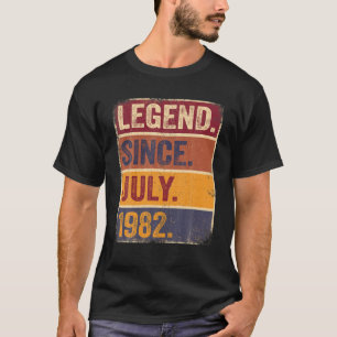40. Geburtstag Juli Geboren 40 Jahre Legende seit T-Shirt