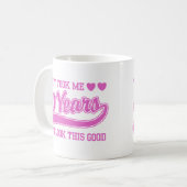 40. Geburtstag Kaffeetasse (Vorderseite Links)