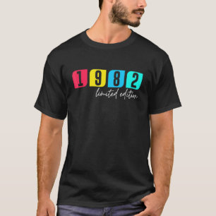 40. Geburtstag Ladys Mens 40 Jahre 1982 52 T-Shirt