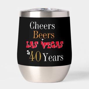 40. Geburtstag Las Vegas Cheers and Biere Party
