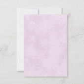 40. Geburtstag Lila Einladung (Rückseite)