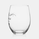 40. Geburtstag Limited Edition 1984 Weinglas Ohne Stiel (Links)