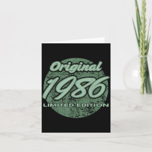 40. Geburtstag Mann Frau 40 Jahre 1986 Lustiges Ge Karte