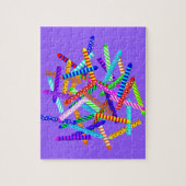 40. Geburtstag mit Kerzen Puzzle (Vertikal)