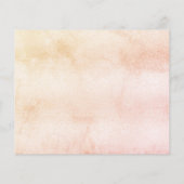 40. Geburtstag Pampas Rose Haushalt Save the Date Flyer (Hinten)