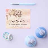 40. Geburtstag Pampas Rose Haushalt Save the Date Flyer (Einzeln)