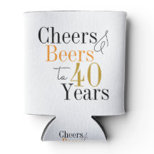 40. Geburtstag Party für Cheers und Biersorten