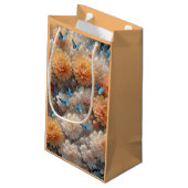 40. Geburtstag Party Kleine Geschenktüte (Rückseite Schrägansicht)