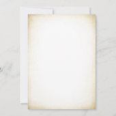 40. Geburtstag Party - Navy Blue Schwarz-weiß Einladung (Rückseite)