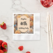 40. Geburtstag Party Serviette (Beispiel)