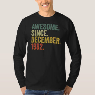 40. Geburtstag Phantastisch Seit Dezember 1982 40  T-Shirt